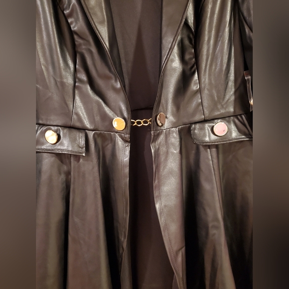 Fashion Feux Leather Jacket - Picture 7 of 11